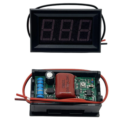 AC Digital Voltmeter 70–500V – 0.56" LED Voltage Meter with 2-Wire Display