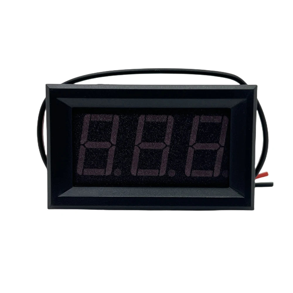 AC Digital Voltmeter 70–500V – 0.56" LED Voltage Meter with 2-Wire Display