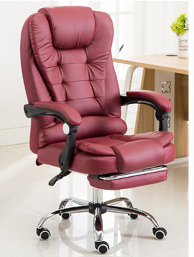**Ergonomic Reclining Office Chair – Adjustable Swivel Computer Desk Chair**