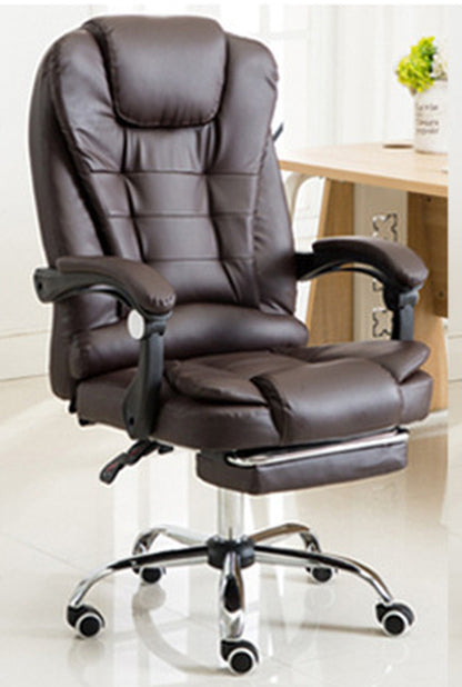 **Ergonomic Reclining Office Chair – Adjustable Swivel Computer Desk Chair**
