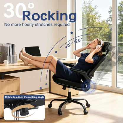 Ergonomic Mesh Office Chair – Comfortable Adjustable Computer & Desk Chair