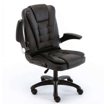 **Ergonomic Reclining Office Chair – Adjustable Swivel Computer Desk Chair**
