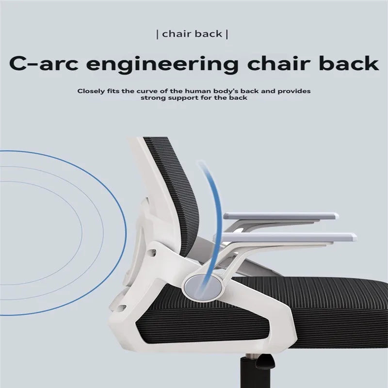 Ergonomic Rotating Office Chair – Comfortable Computer, Study & Conference Desk Chair