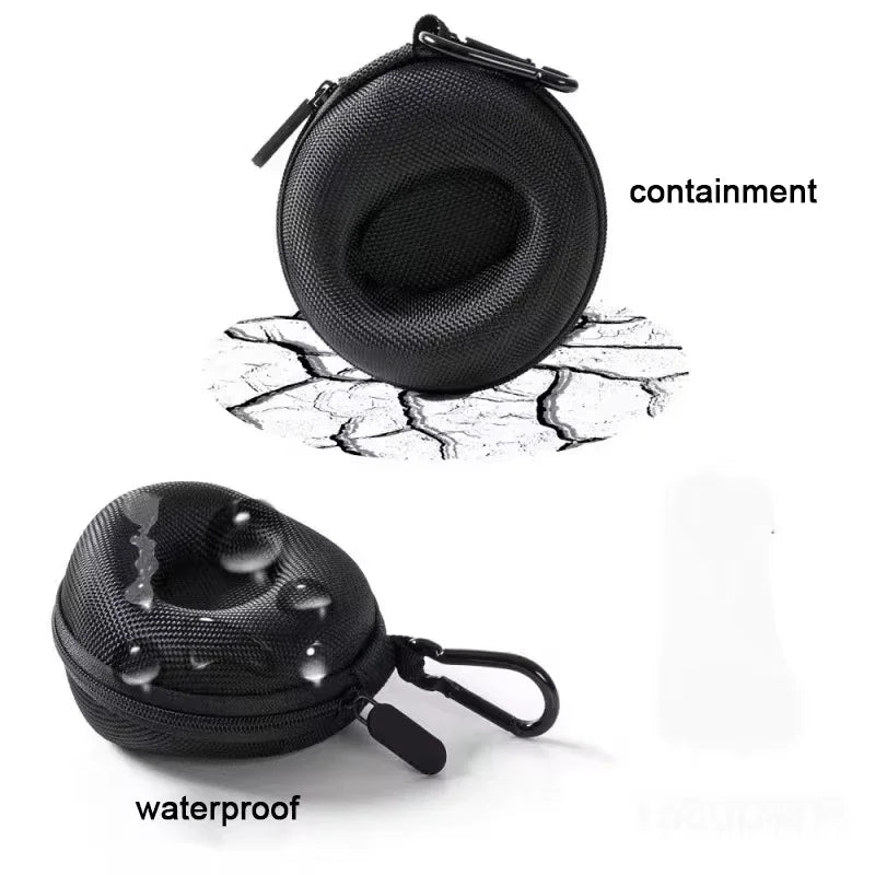 Portable Watch Travel Case – Waterproof EVA Zippered Storage Box for Smartwatches & Watches