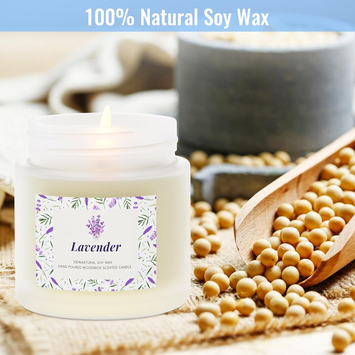 5-Pack Scented Candle Gift Set – Cozy Home Fragrance Candles for Women